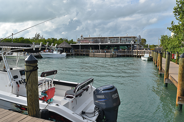hog heaven boat dockage islamorada