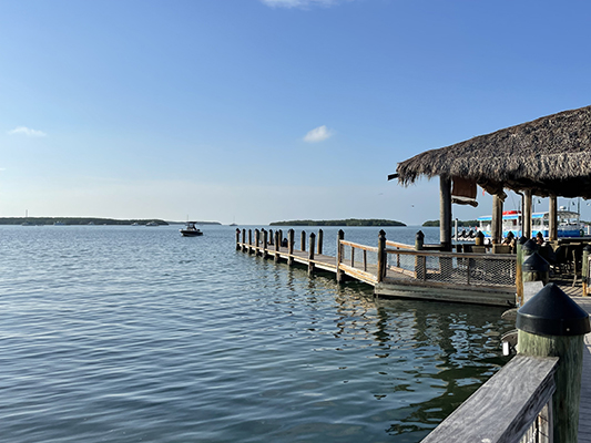 public restaurant bar boat dock island fish bass pro